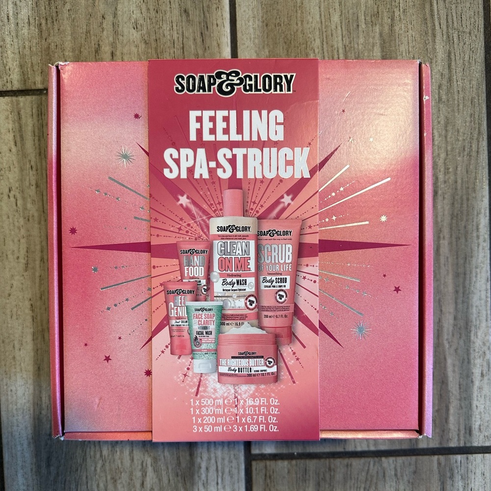 Soap Glory Feeling Spa-Struck Gift Set Brand New